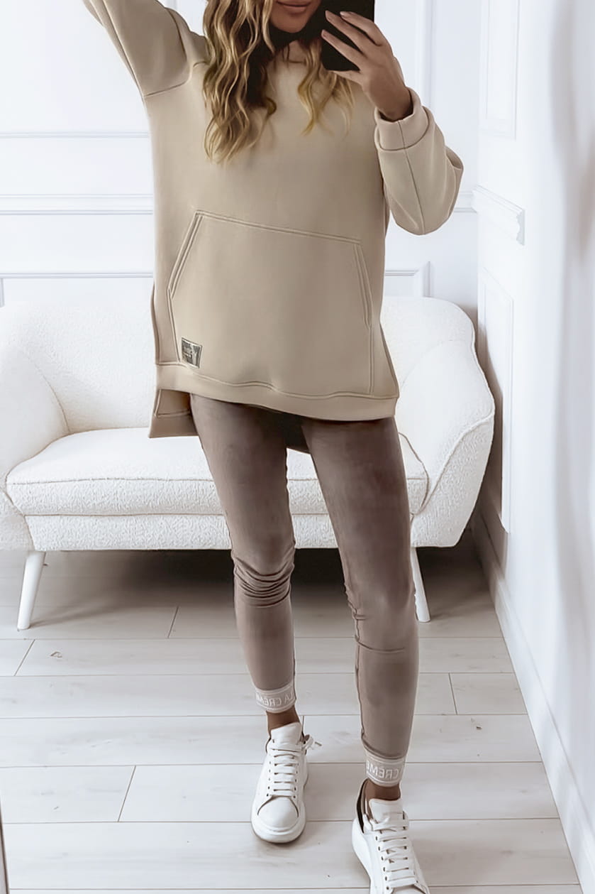 BLUZA OVERSIZE SEMPRE LATTE